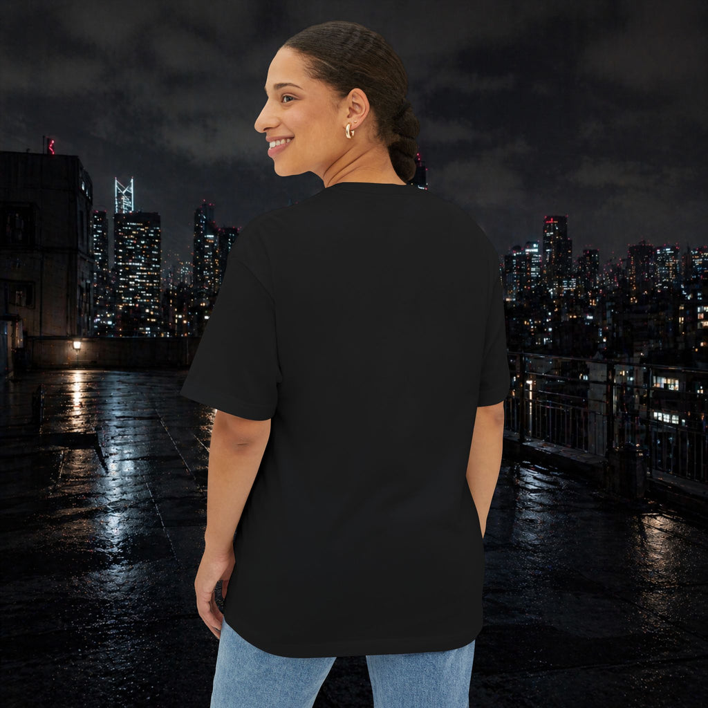 Villain Acc. Boxy Tee — Oversized Graphic T‑Shirt