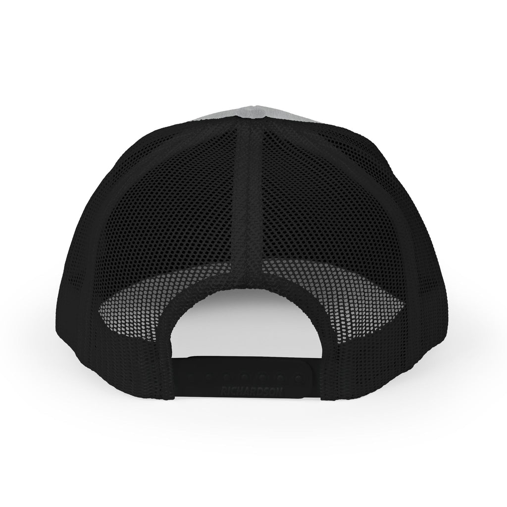 Trucker Cap — Shimmer Skull Embroidered Snapback