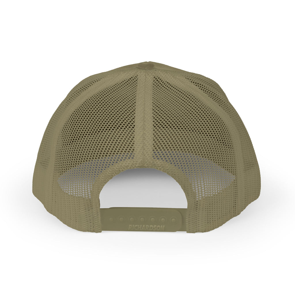 Trucker Cap — Shimmer Skull Embroidered Snapback