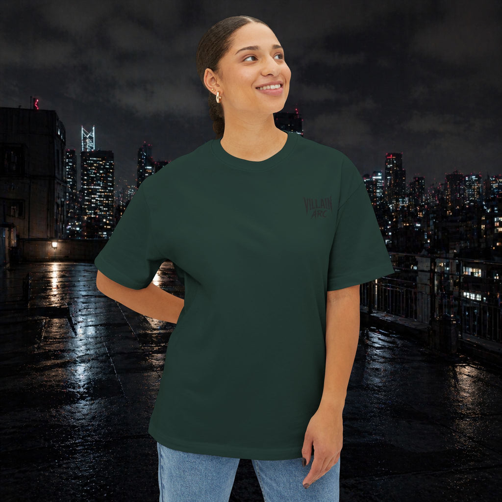 Villain Acc. Boxy Tee — Oversized Graphic T‑Shirt