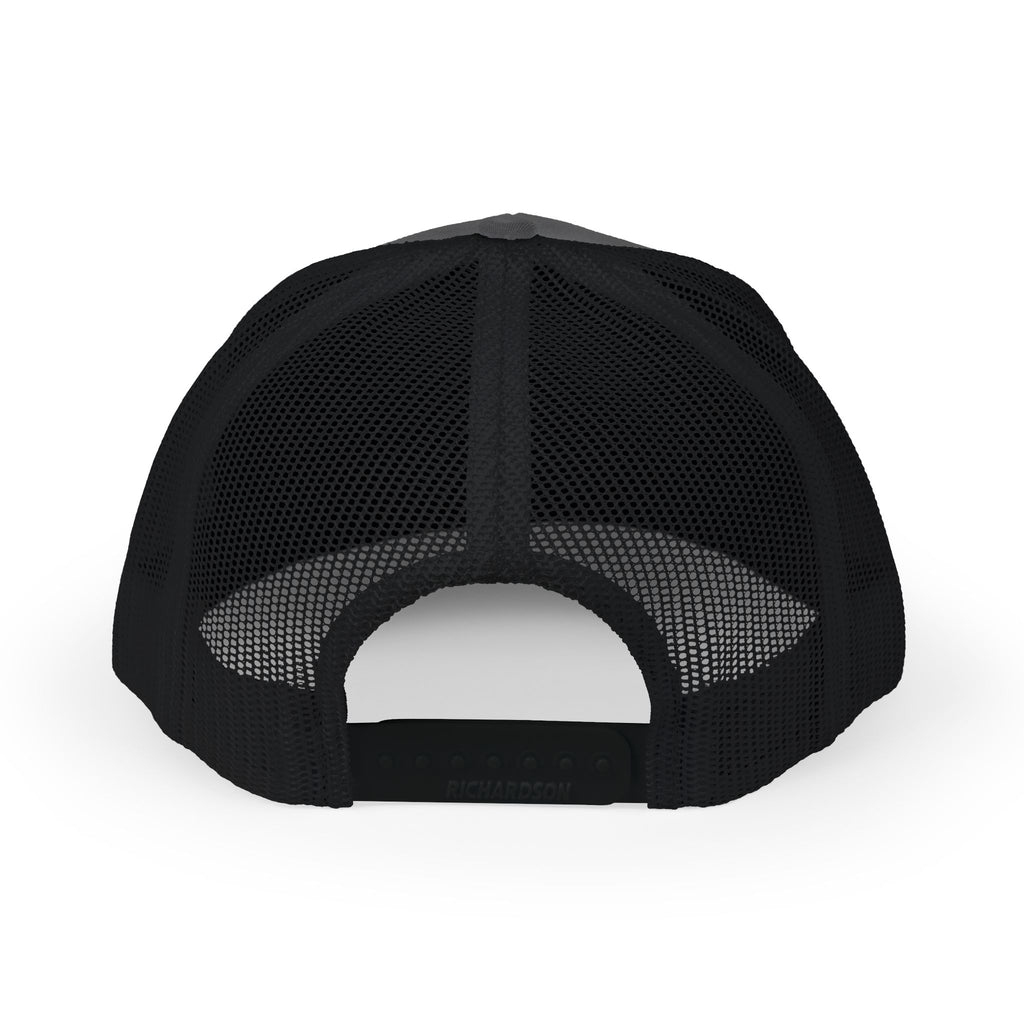 Trucker Cap — Shimmer Skull Embroidered Snapback