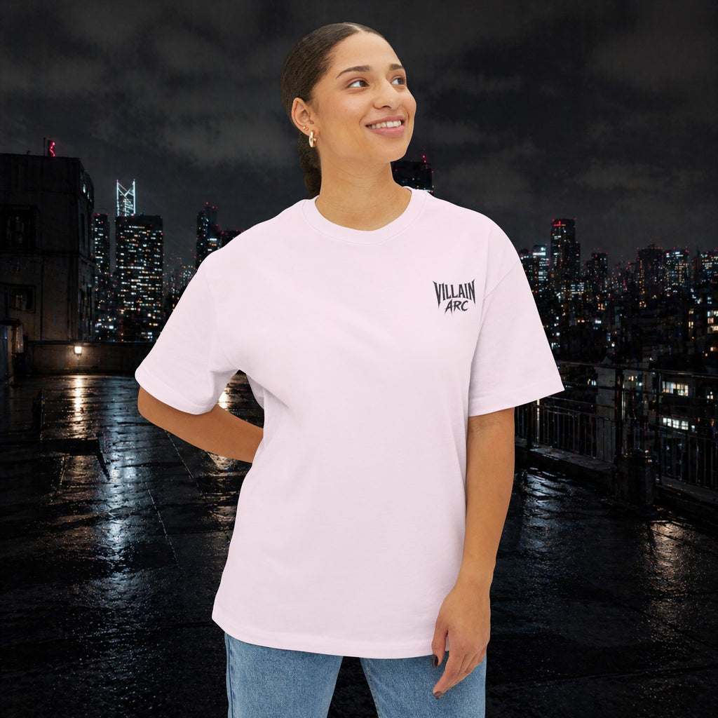 Villain Acc. Boxy Tee — Oversized Graphic T‑Shirt