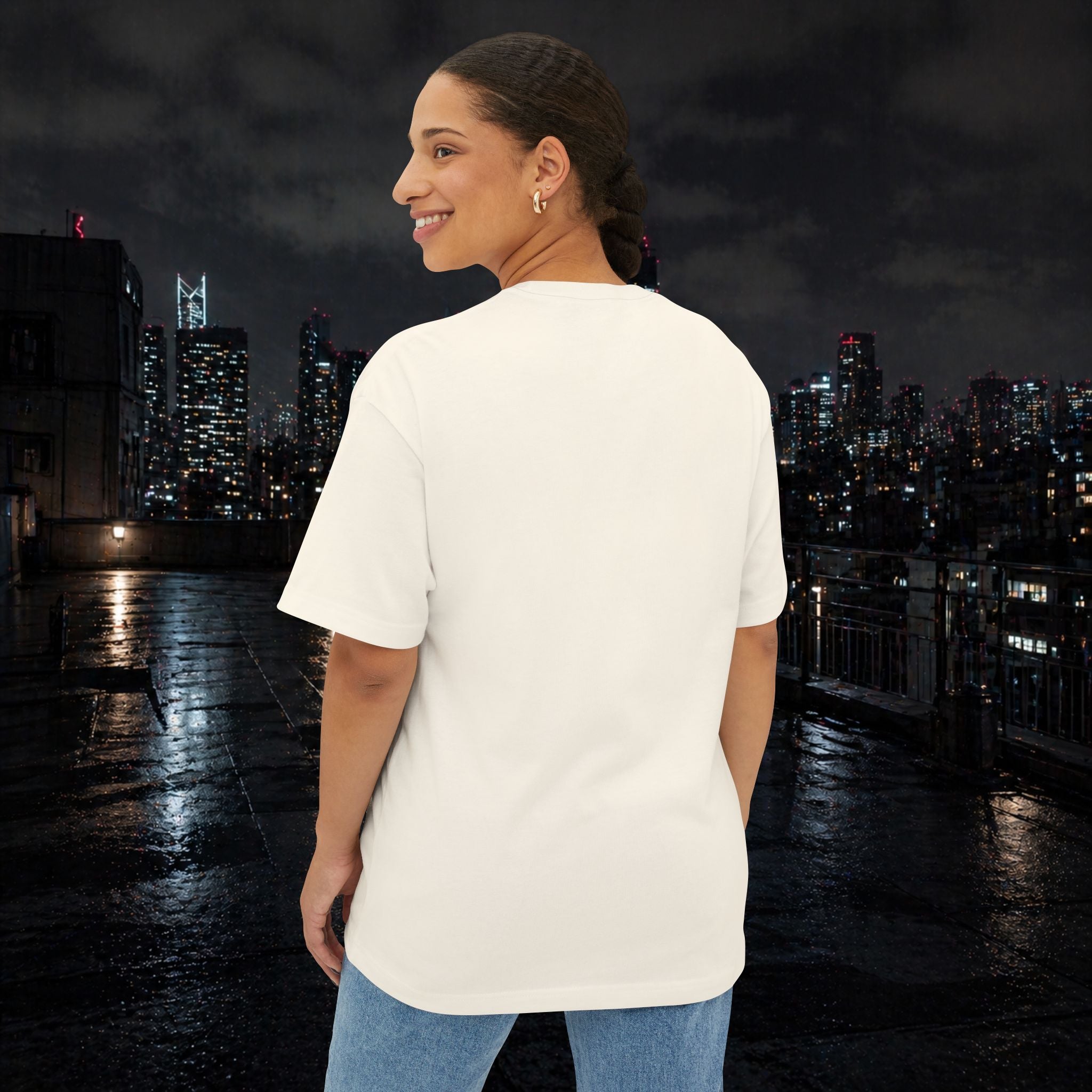 Villain Acc. Boxy Tee — Oversized Graphic T‑Shirt