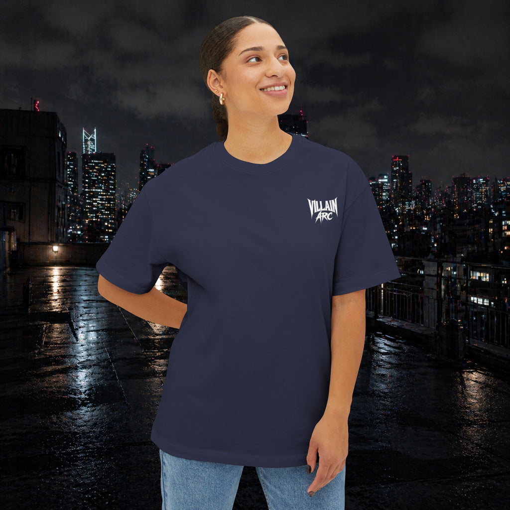 Villain Acc. Boxy Tee — Oversized Graphic T‑Shirt