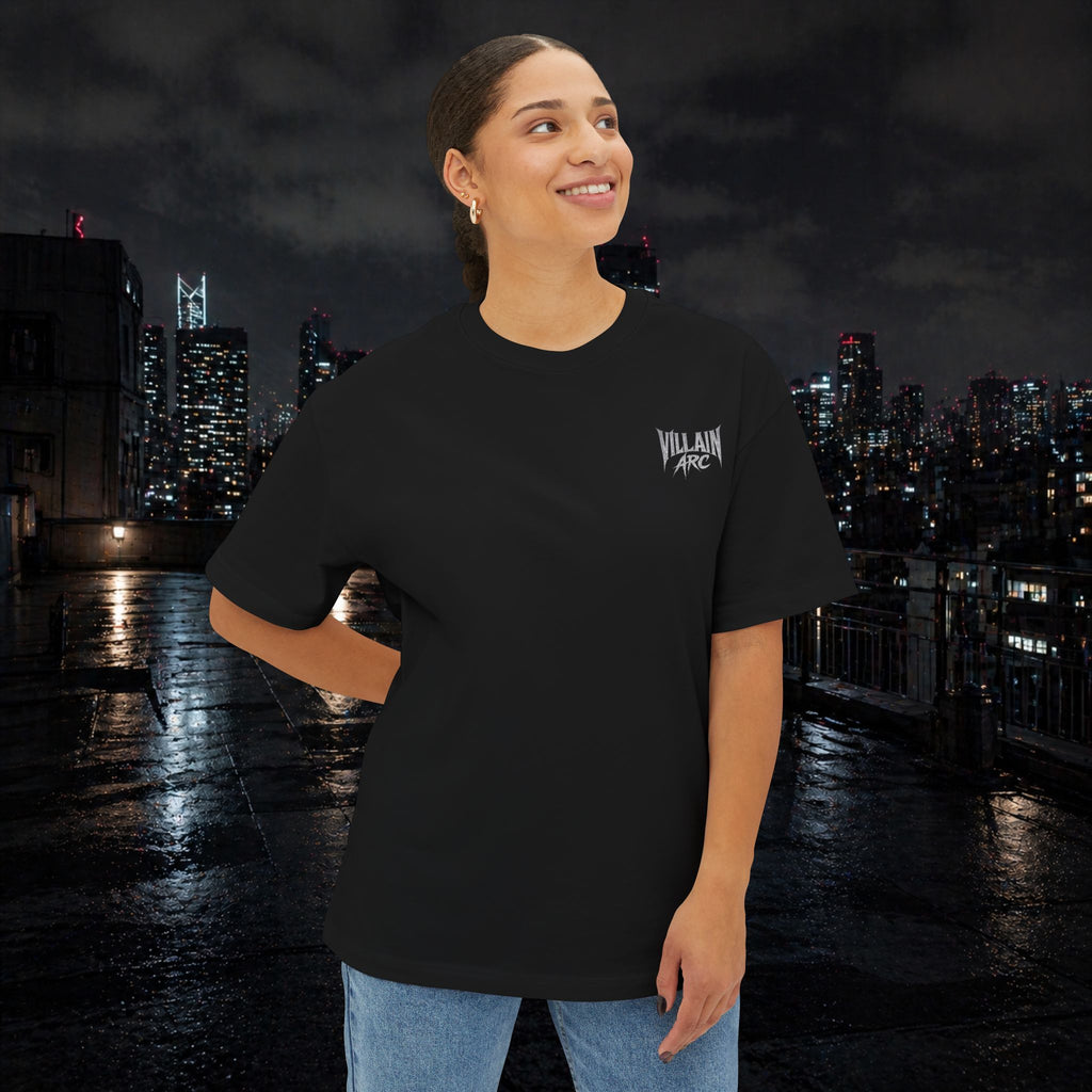 Villain Acc. Boxy Tee — Oversized Graphic T‑Shirt