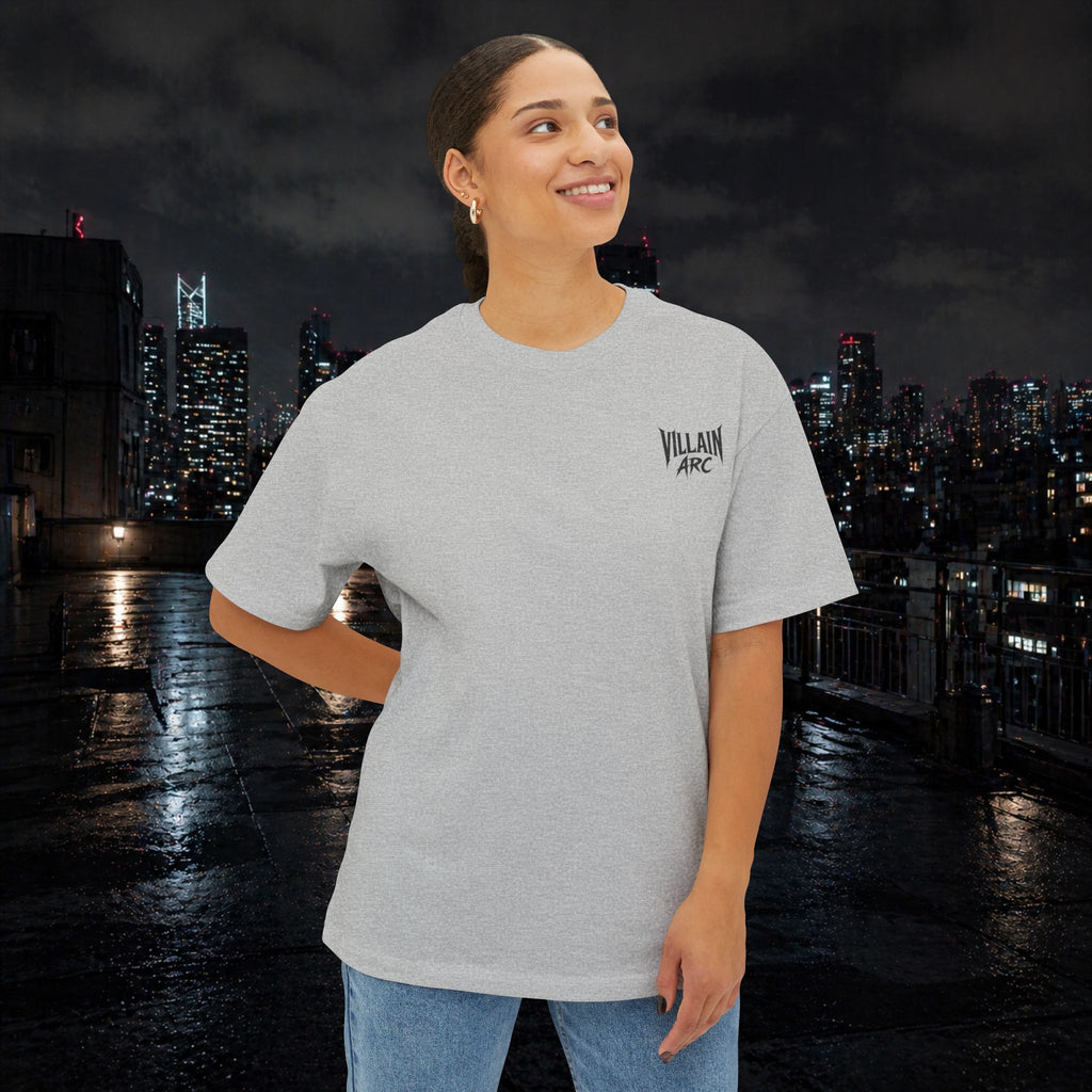 Villain Acc. Boxy Tee — Oversized Graphic T‑Shirt
