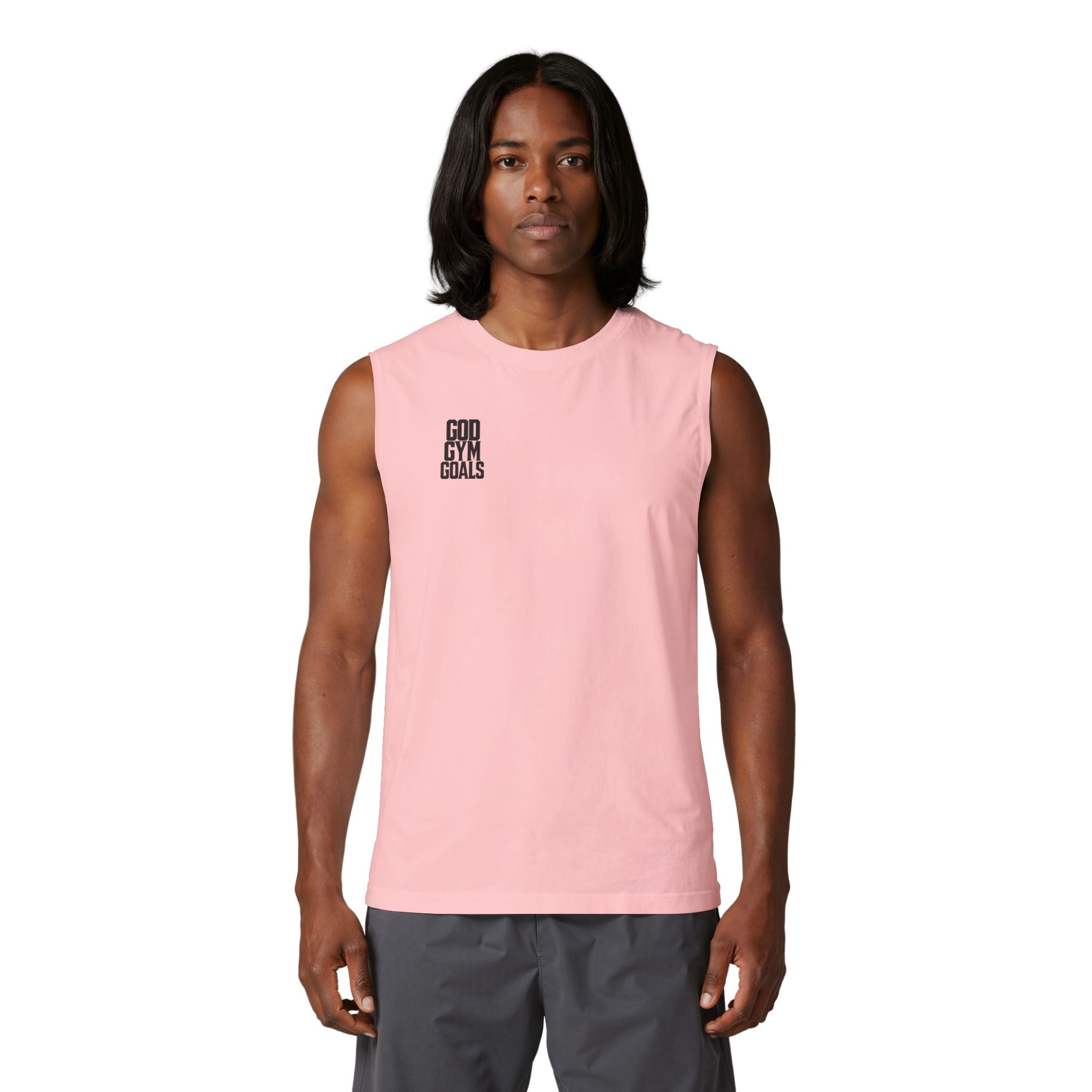 God Gym Goals Muscle Tank — Inspirational Workout Tank Top